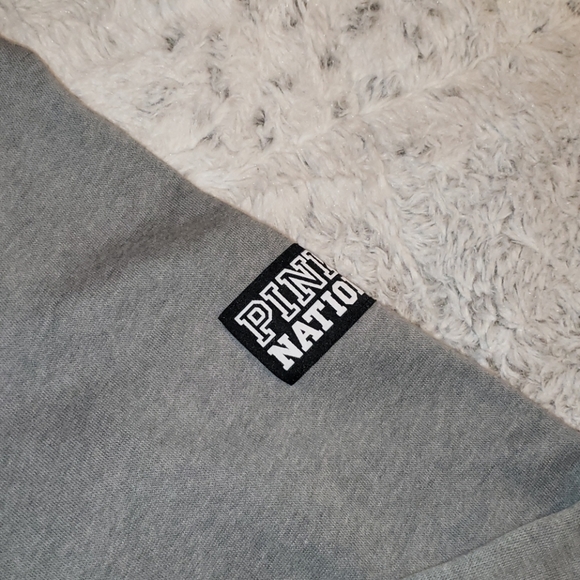 Pink Victoria Secret Crop Sweater - Picture 6 of 9